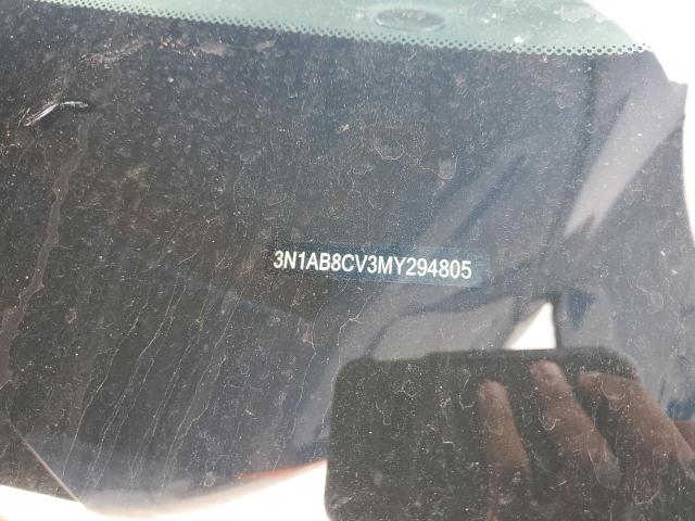 91435205 :رقم المزاد ، 3N1AB8CV3MY294805 vin ، 2021 Nissan Sentra مزاد بيع
