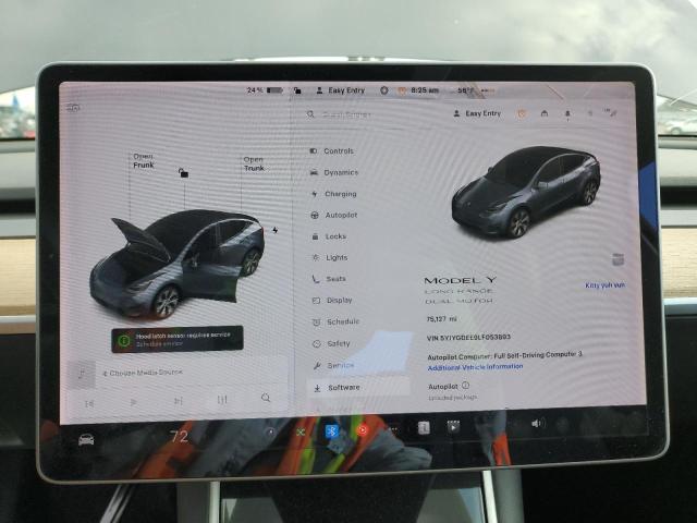 Aukcja sprzedaży 2020 Tesla Model Y, vin: 5YJYGDEE9LF053893, numer aukcji: 91926345