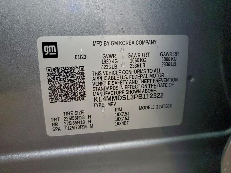 Продажа на аукционе авто 2023 Buick Encore Gx, vin: KL4MMDSL3PB112322, номер лота: 93523685