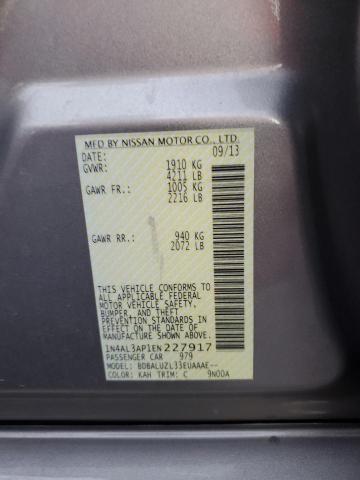 92116105 :رقم المزاد ، 1N4AL3AP1EN227917 vin ، 2014 Nissan Altima مزاد بيع