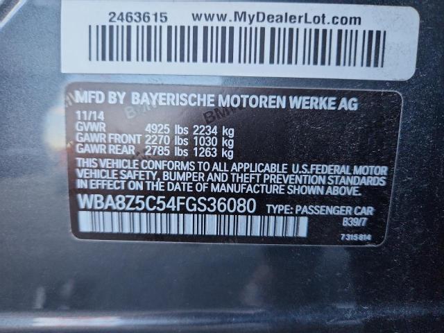 Продажа на аукционе авто 2015 Bmw 328, vin: WBA8Z5C54FGS36080, номер лота: 92980435