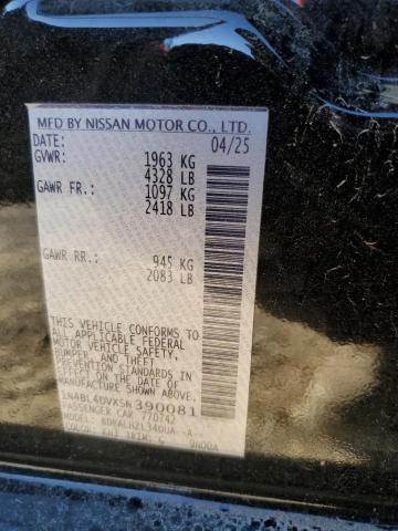 Продажа на аукционе авто 2025 Nissan Altima, vin: 1N4BL4DVXSN390081, номер лота: 91978155