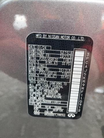 2024 Infiniti Qx55 Essen მანქანა იყიდება აუქციონზე, vin: 3PCAJ5KR9RF110912, აუქციონის ნომერი: 93259105