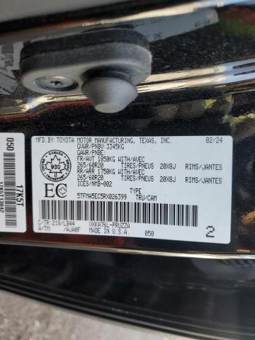 Продажа на аукционе авто 2024 Toyota Tundra, vin: 5TFMA5EC5RX026399, номер лота: 91212225