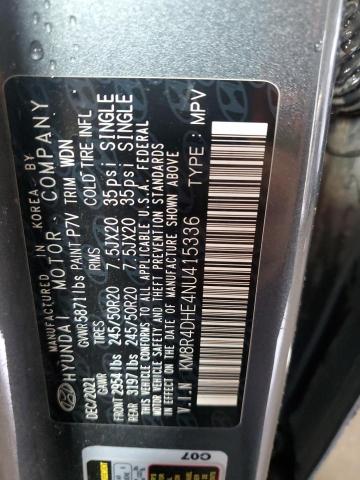 Продажа на аукционе авто 2022 Hyundai Palisade S, vin: KM8R4DHE4NU415336, номер лота: 90753565