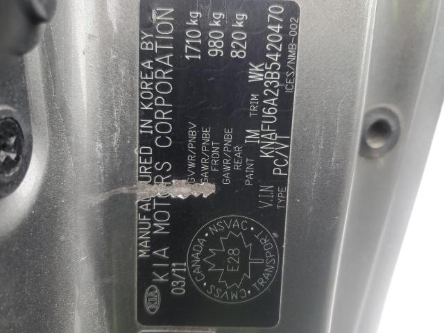 Aukcja sprzedaży 2011 Kia Forte, vin: KNAFU6A23B5420470, numer aukcji: 91890915