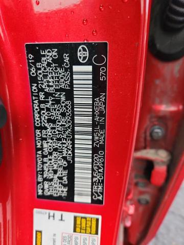 2019 Toyota Prius მანქანა იყიდება აუქციონზე, vin: JTDKARFU7K3093668, აუქციონის ნომერი: 92672395