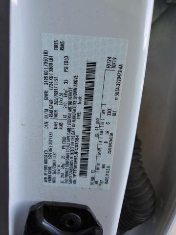 2018 Ford F150 Super მანქანა იყიდება აუქციონზე, vin: 1FTFW1E53JFC03384, აუქციონის ნომერი: 90285185