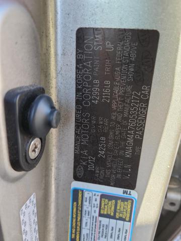 Продаж на аукціоні авто 2013 Kia Optima, vin: KNAGM4A76D5352172, номер лоту: 93553045