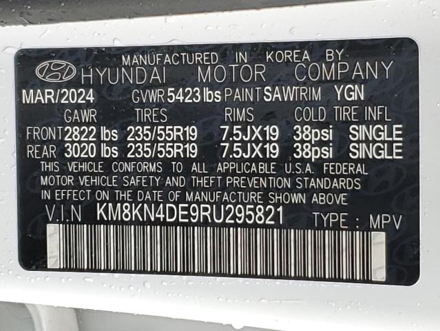 Продажа на аукционе авто 2024 Hyundai Ioniq 5, vin: KM8KN4DE9RU295821, номер лота: 92720065