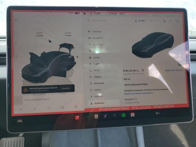 Продаж на аукціоні авто 2025 Tesla Model 3, vin: 5YJ3E1EA4SF078601, номер лоту: 92741825