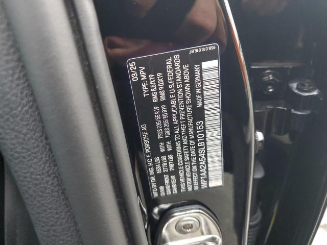 92070105 :رقم المزاد ، WP1AA2A54SLB10153 vin ، 2025 Porsche Macan Base مزاد بيع