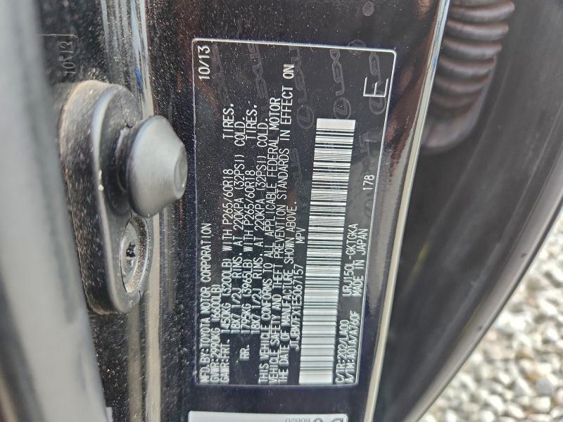 2014 Lexus Gx 460 მანქანა იყიდება აუქციონზე, vin: JTJBM7FX1E5067157, აუქციონის ნომერი: 93679355