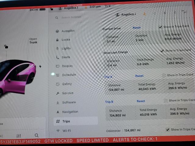 Aukcja sprzedaży 2018 Tesla Model 3, vin: 5YJ3E1EB3JF149052, numer aukcji: 91004455