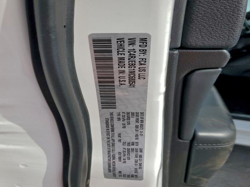 Продажа на аукционе авто 2021 Jeep Grand Cherokee, vin: 1C4RJEBG1MC680541, номер лота: 93697615