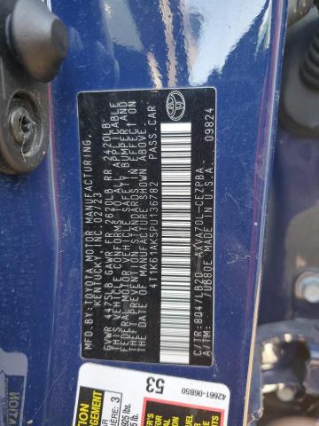 Продаж на аукціоні авто 2023 Toyota Camry Xse, vin: 4T1K61AK5PU136782, номер лоту: 87007465