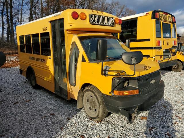 87096055 :رقم المزاد ، 1GB0G2BA3B1109129 vin ، 2011 Chevrolet School Bus مزاد بيع