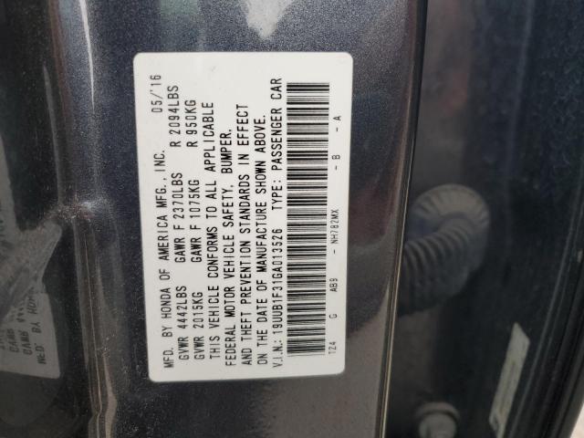 Aukcja sprzedaży 2016 Acura Tlx, vin: 19UUB1F31GA013526, numer aukcji: 93250625