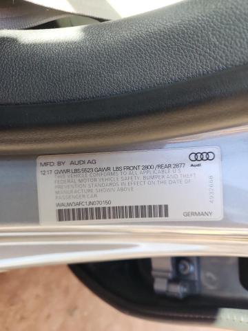 Aukcja sprzedaży 2018 Audi A7, vin: WAUW3AFC1JN070150, numer aukcji: 93375335