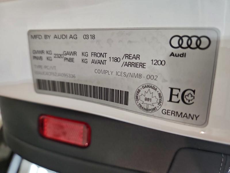 94645195 :رقم المزاد ، WAUC4CF52JA095336 vin ، 2018 Audi S5 مزاد بيع