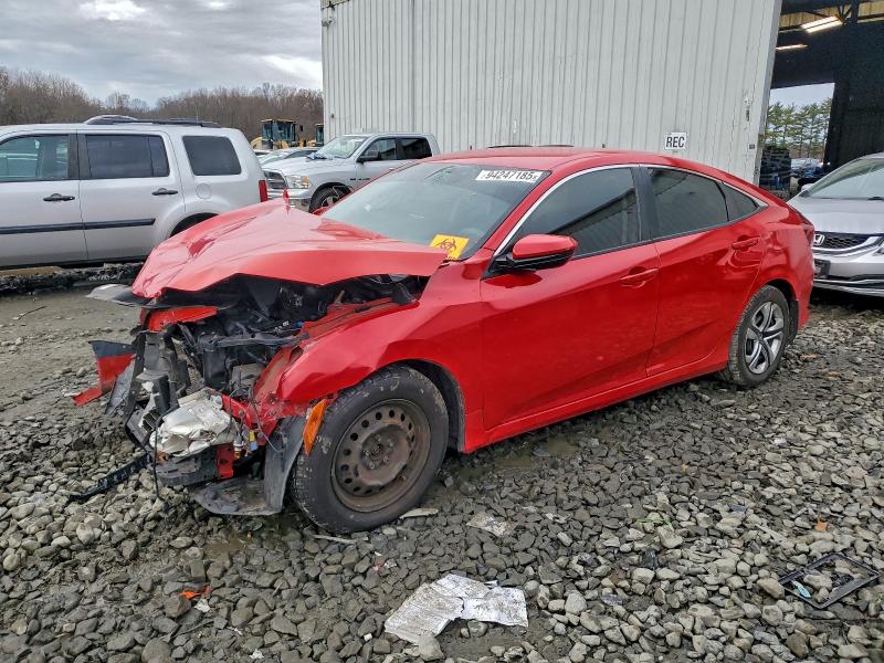 2018 Honda Civic Lx მანქანა იყიდება აუქციონზე, vin: 2HGFC2F59JH583053, აუქციონის ნომერი: 94247185