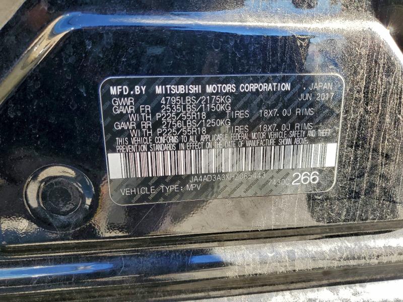 Продаж на аукціоні авто 2017 Mitsubishi Outlander, vin: JA4AD3A3XHZ065443, номер лоту: 94732165