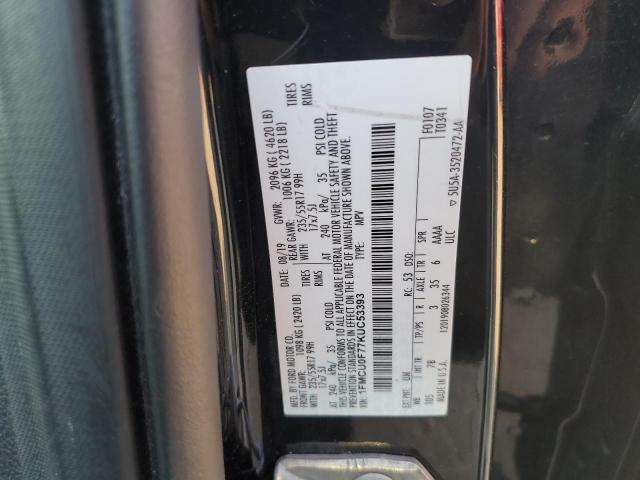 92066495 :رقم المزاد ، 1FMCU0F77KUC53393 vin ، 2019 Ford Escape S مزاد بيع