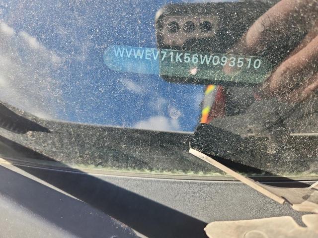 Aukcja sprzedaży 2006 Volkswagen New Gti, vin: WVWEV71K56W093510, numer aukcji: 92987655