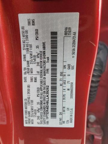 Продажа на аукционе авто 2020 Ford Ranger Xl, vin: 1FTER4EH8LLA39262, номер лота: 92100565