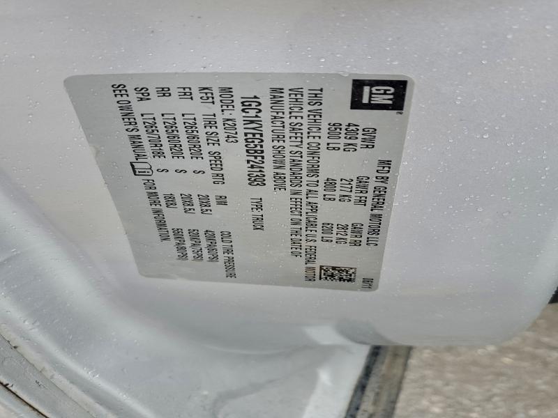 Продажа на аукционе авто 2011 Chevrolet Silverado, vin: 1GC1KYEG5BF241393, номер лота: 94358875