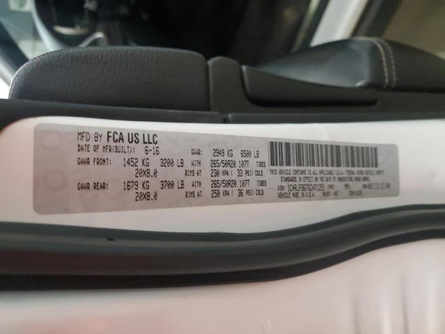 Продаж на аукціоні авто 2016 Jeep Grand Cher, vin: 1C4RJFBG7GC471251, номер лоту: 91615905
