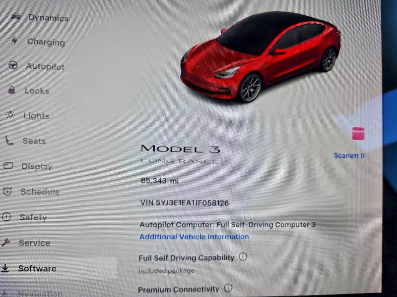 Продаж на аукціоні авто 2018 Tesla Model 3, vin: 5YJ3E1EA1JF058126, номер лоту: 94354595
