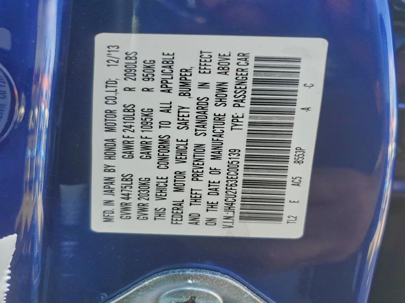 Aukcja sprzedaży 2014 Acura Tsx, vin: JH4CU2F63EC005139, numer aukcji: 93742685