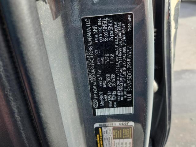 2024 Hyundai Santa Fe მანქანა იყიდება აუქციონზე, vin: 5NMP3DGL0RH051752, აუქციონის ნომერი: 92711285