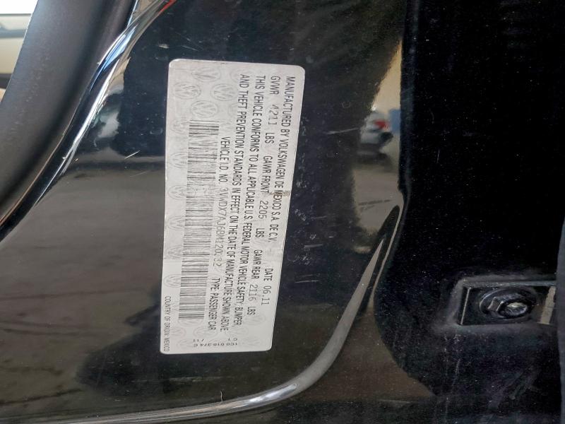 94191335 :رقم المزاد ، 3VWDX7AJ6BM120332 vin ، 2011 Volkswagen Jetta مزاد بيع