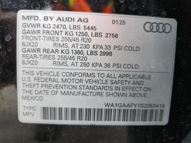 Продажа на аукционе авто 2025 Audi Q5, vin: WA1GAAFY1S2053418, номер лота: 92695995