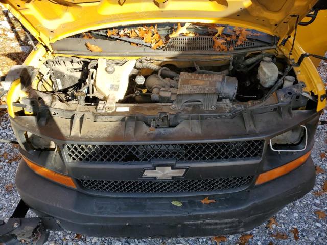 87096055 :رقم المزاد ، 1GB0G2BA3B1109129 vin ، 2011 Chevrolet School Bus مزاد بيع