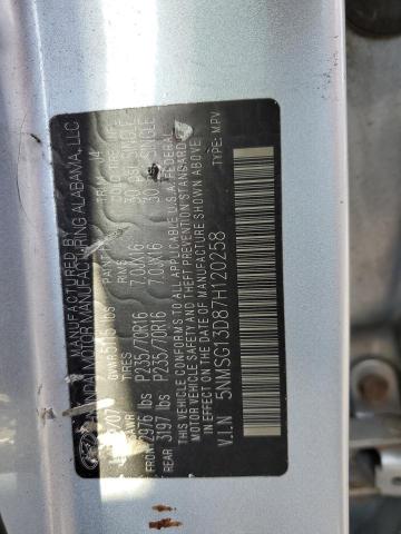 Продаж на аукціоні авто 2007 Hyundai Santa Fe, vin: 5NMSG13D87H120258, номер лоту: 92414195