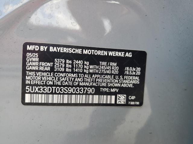 Продажа на аукционе авто 2025 Bmw X4, vin: 5UX33DT03S9033790, номер лота: 93955125