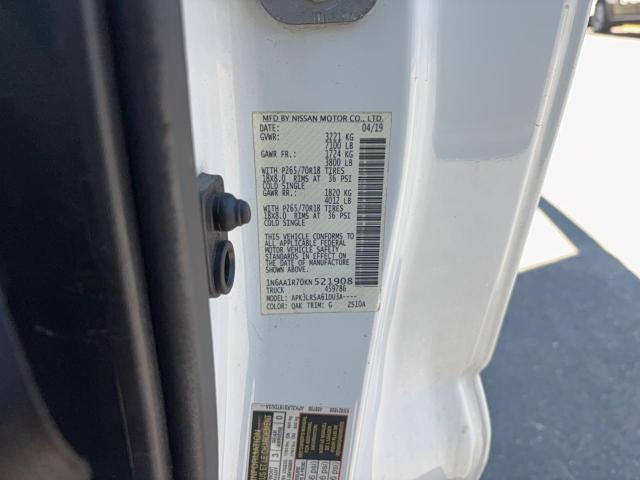 Продаж на аукціоні авто 2019 Nissan Titan S, vin: 1N6AA1R70KN521908, номер лоту: 91507545