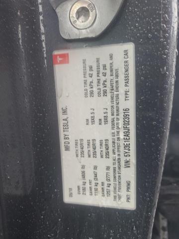 91260665 :رقم المزاد ، 5YJ3E1EA9JF023916 vin ، 2018 Tesla Model 3 مزاد بيع