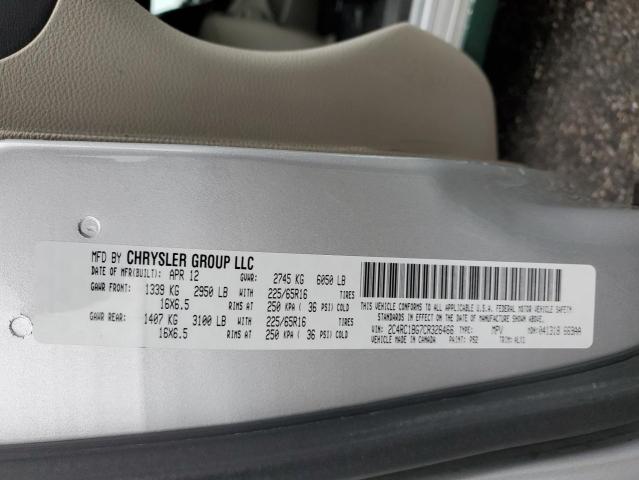 Aukcja sprzedaży 2012 Chrysler Town & Country, vin: 2C4RC1BG7CR326466, numer aukcji: 91717245