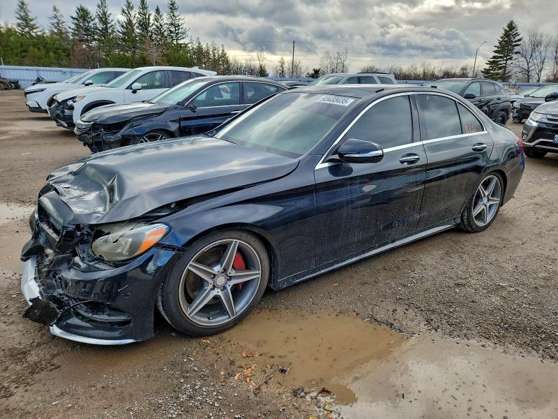 2015 Mercedes-benz C მანქანა იყიდება აუქციონზე, vin: 55SWF4KBXFU079538, აუქციონის ნომერი: 93433435