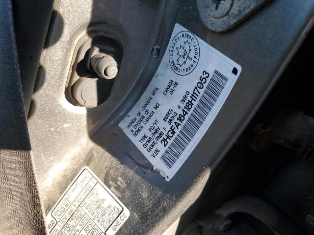 Продажа на аукционе авто 2008 Honda Civic, vin: 2HGFA16418H117053, номер лота: 87478645