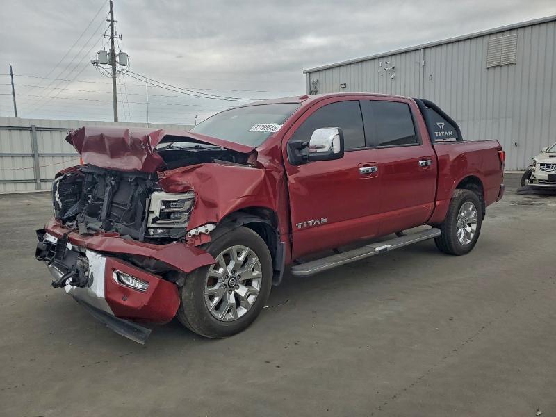 74089555 :رقم المزاد ، 1N6AA1ED6MN501256 vin ، 2021 Nissan Titan Sv مزاد بيع
