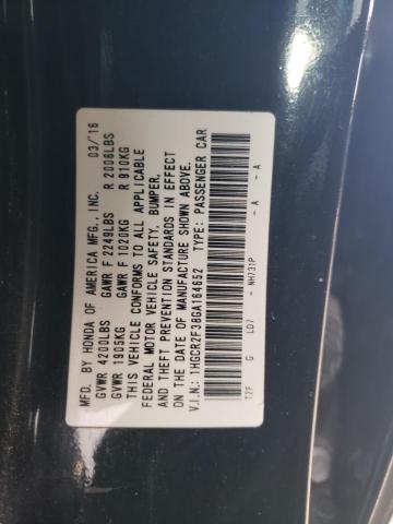 Aukcja sprzedaży 2016 Honda Accord, vin: 1HGCR2F38GA164652, numer aukcji: 93731135