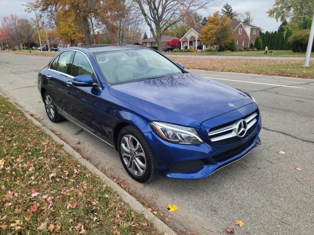 91888085 :رقم المزاد ، 55SWF4KB2JU260741 vin ، 2018 Mercedes-benz C 300 4mat مزاد بيع