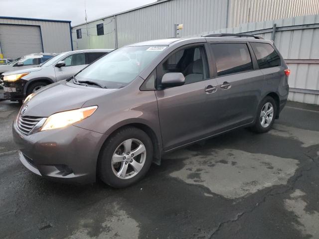 2017 Toyota Sienna მანქანა იყიდება აუქციონზე, vin: 5TDKZ3DC5HS876138, აუქციონის ნომერი: 93222665