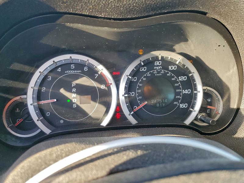 93729575 :رقم المزاد ، JH4CU26689C012447 vin ، 2009 Acura Tsx مزاد بيع