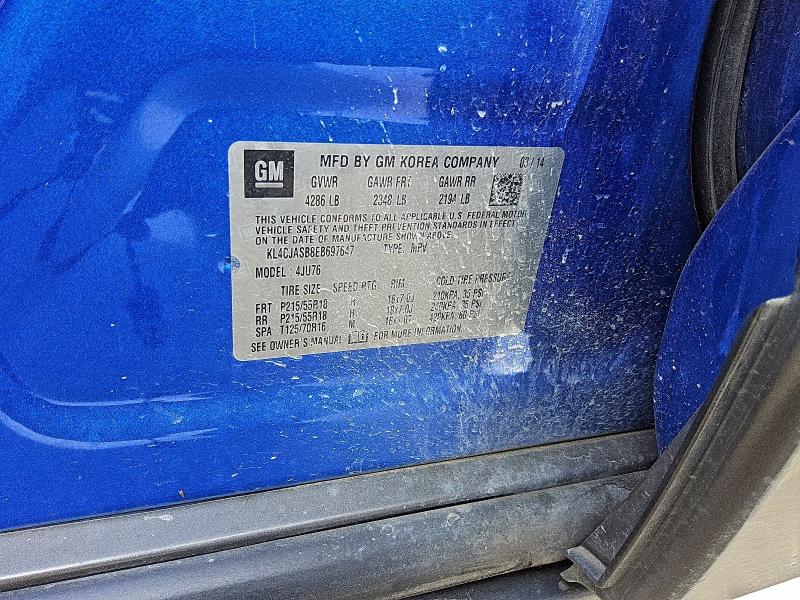 Продаж на аукціоні авто 2014 Buick Encore, vin: KL4CJASB8EB697647, номер лоту: 92732045